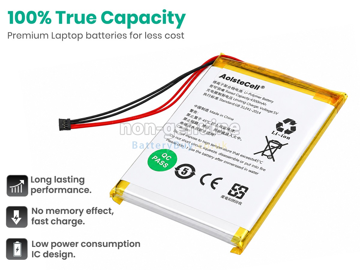 Replacement Battery for Fiio X7
