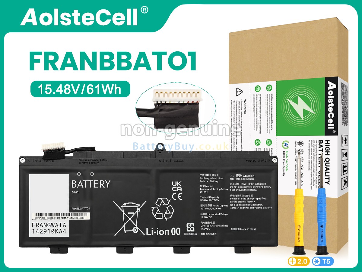 Replacement Battery for Framework FRANBBATO1