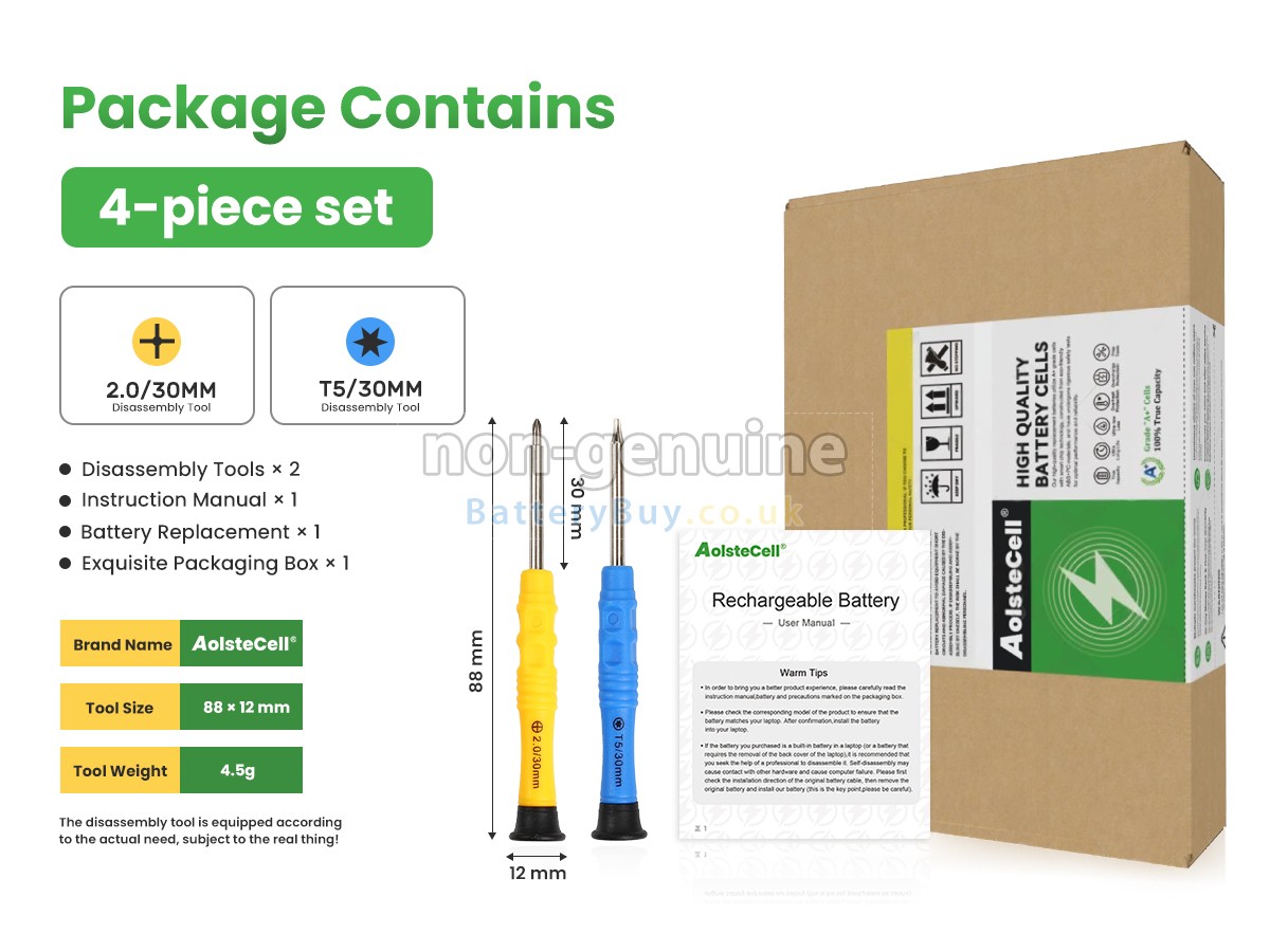 Replacement Battery for Framework LAPTOP 16