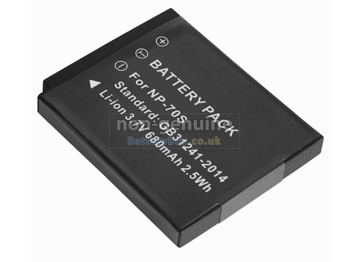 replacement battery for Fujifilm NP-70S