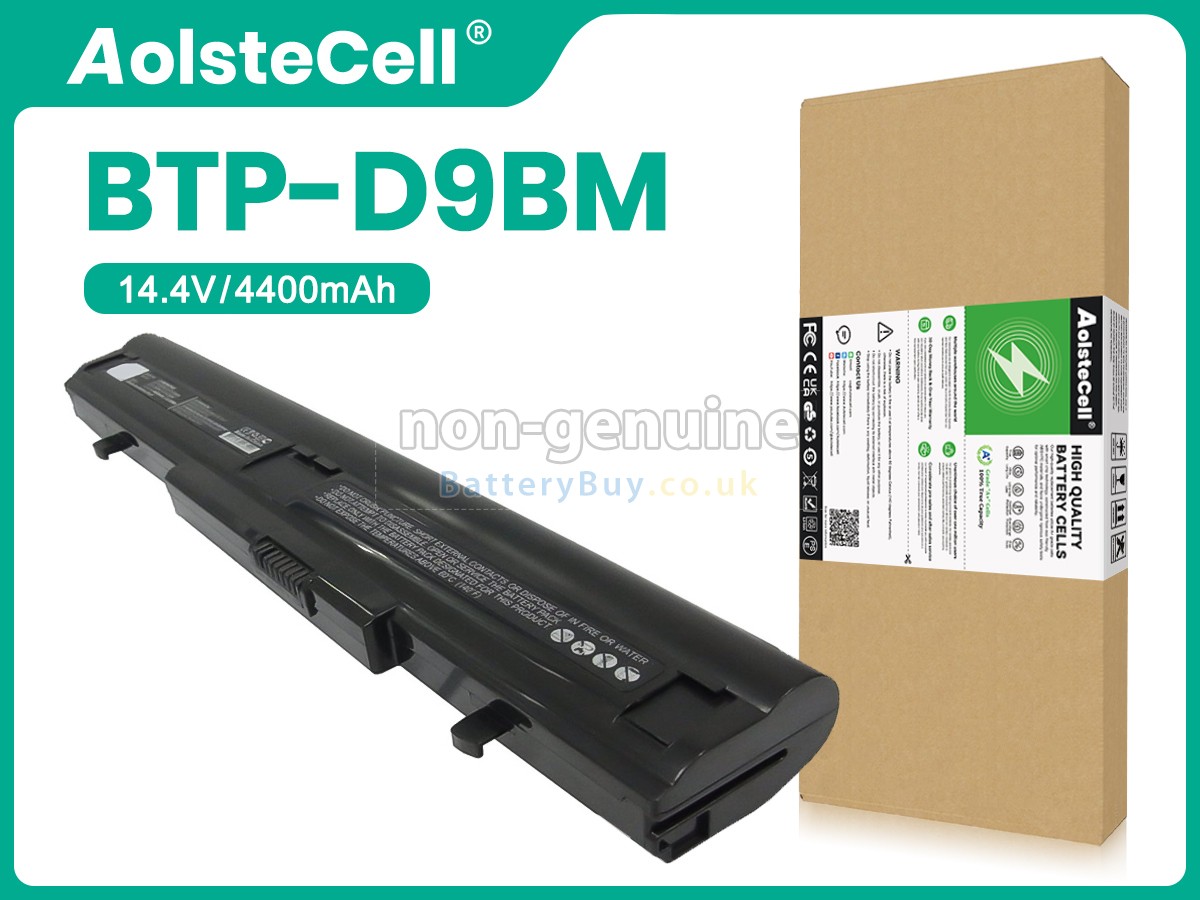 replacement battery for Fujitsu AKOYA P6622