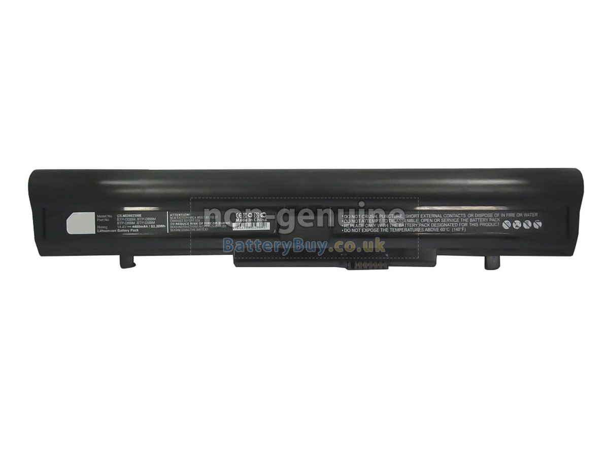 replacement battery for Fujitsu AKOYA P6622