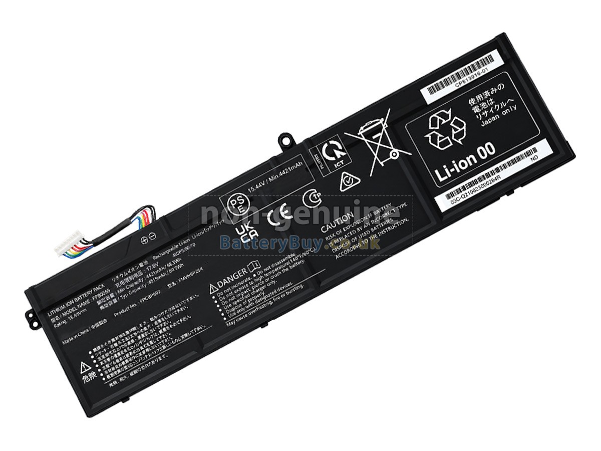 Replacement Battery for Fujitsu FPCBP593