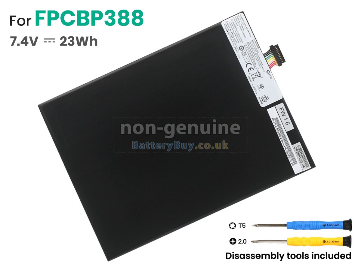 replacement battery for Fujitsu Stylistic M532 TABLET
