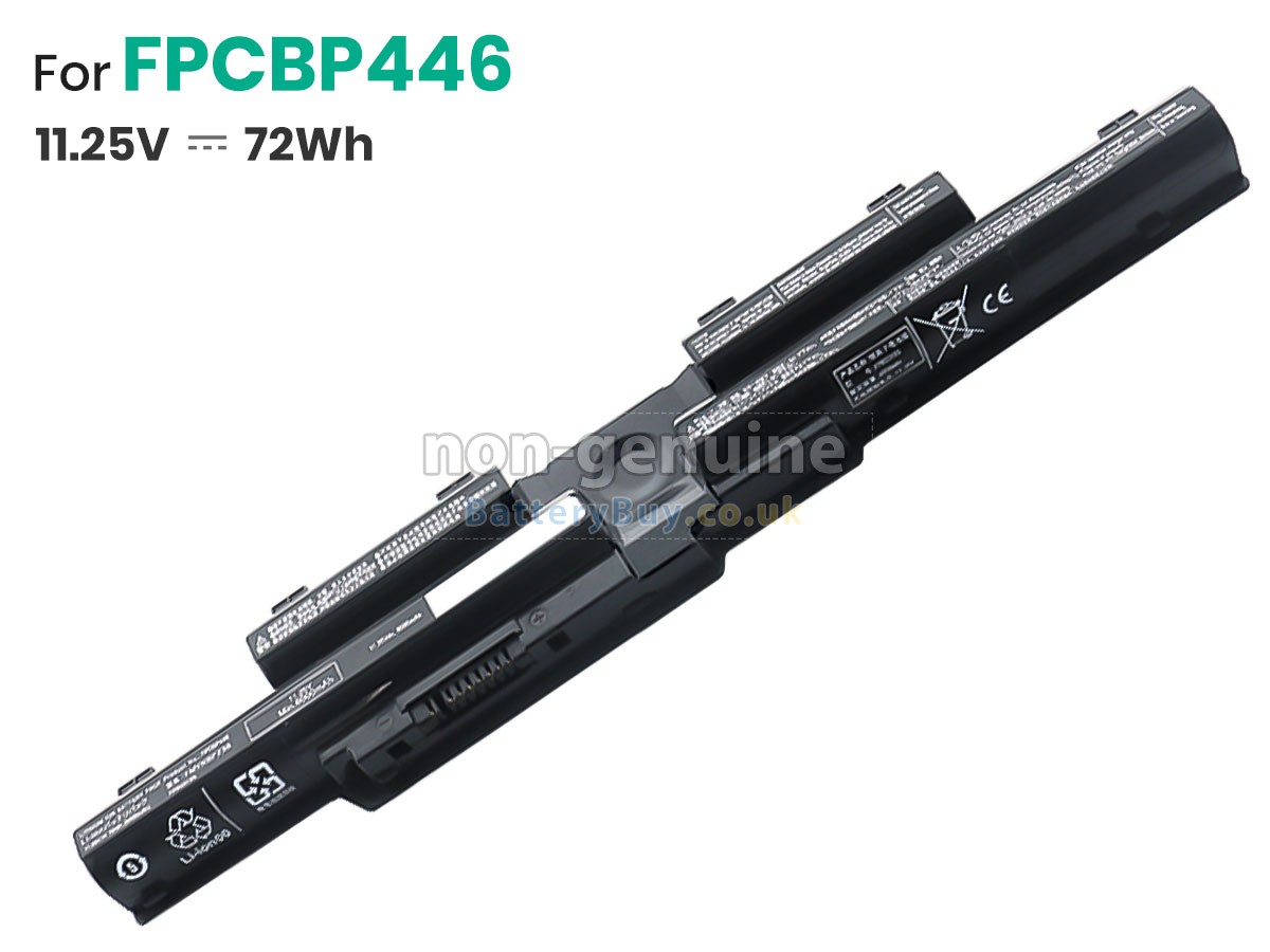 replacement battery for Fujitsu FPCBP446AP
