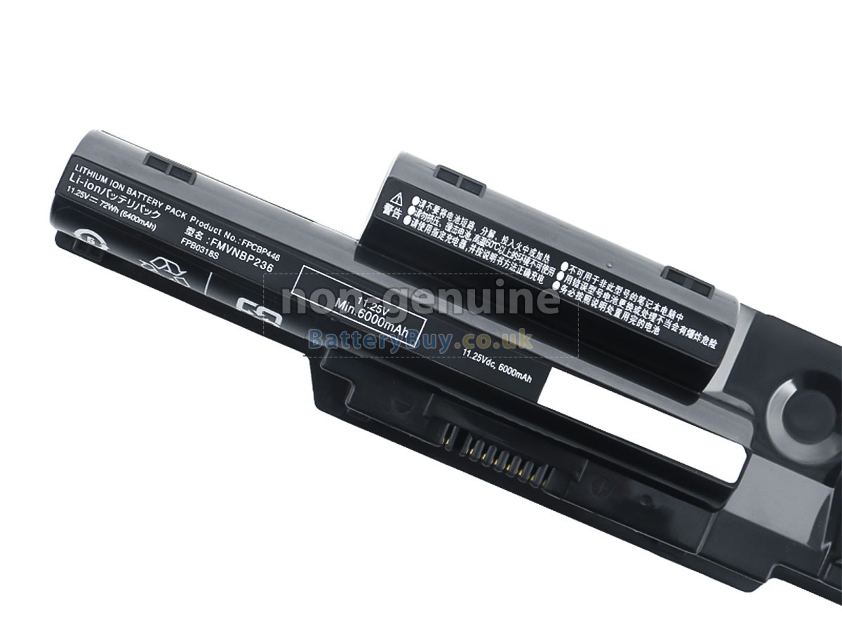 replacement battery for Fujitsu FPCBP446AP