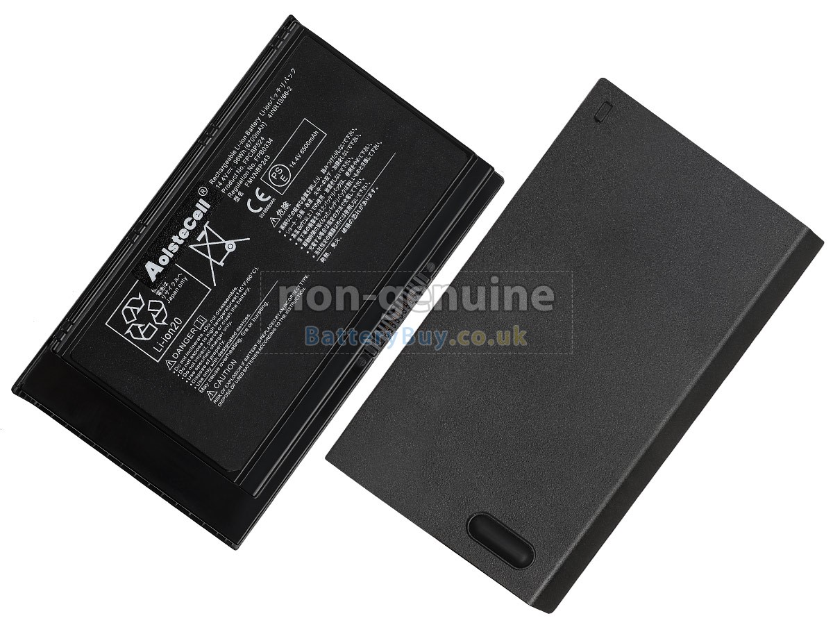 replacement battery for Fujitsu FMVNBP243