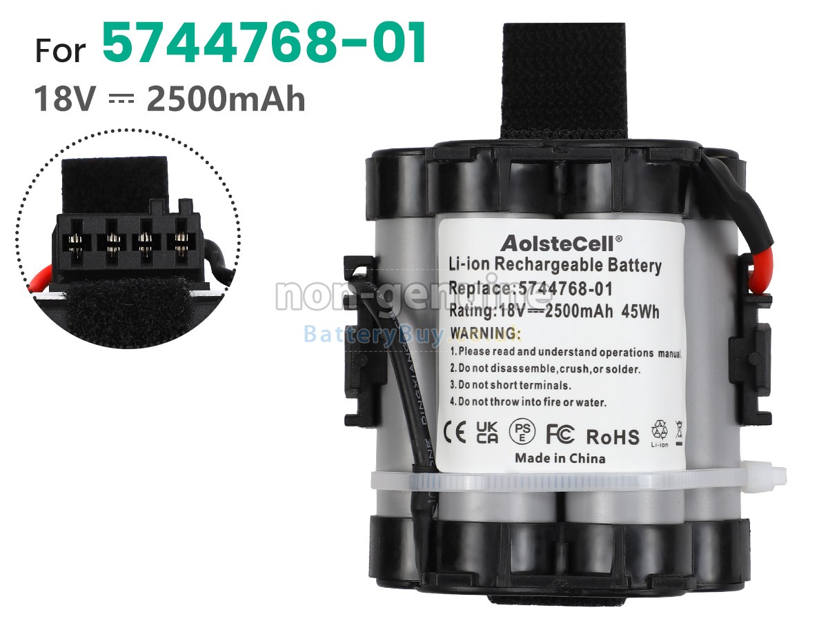 replacement battery for Gardena R80LI