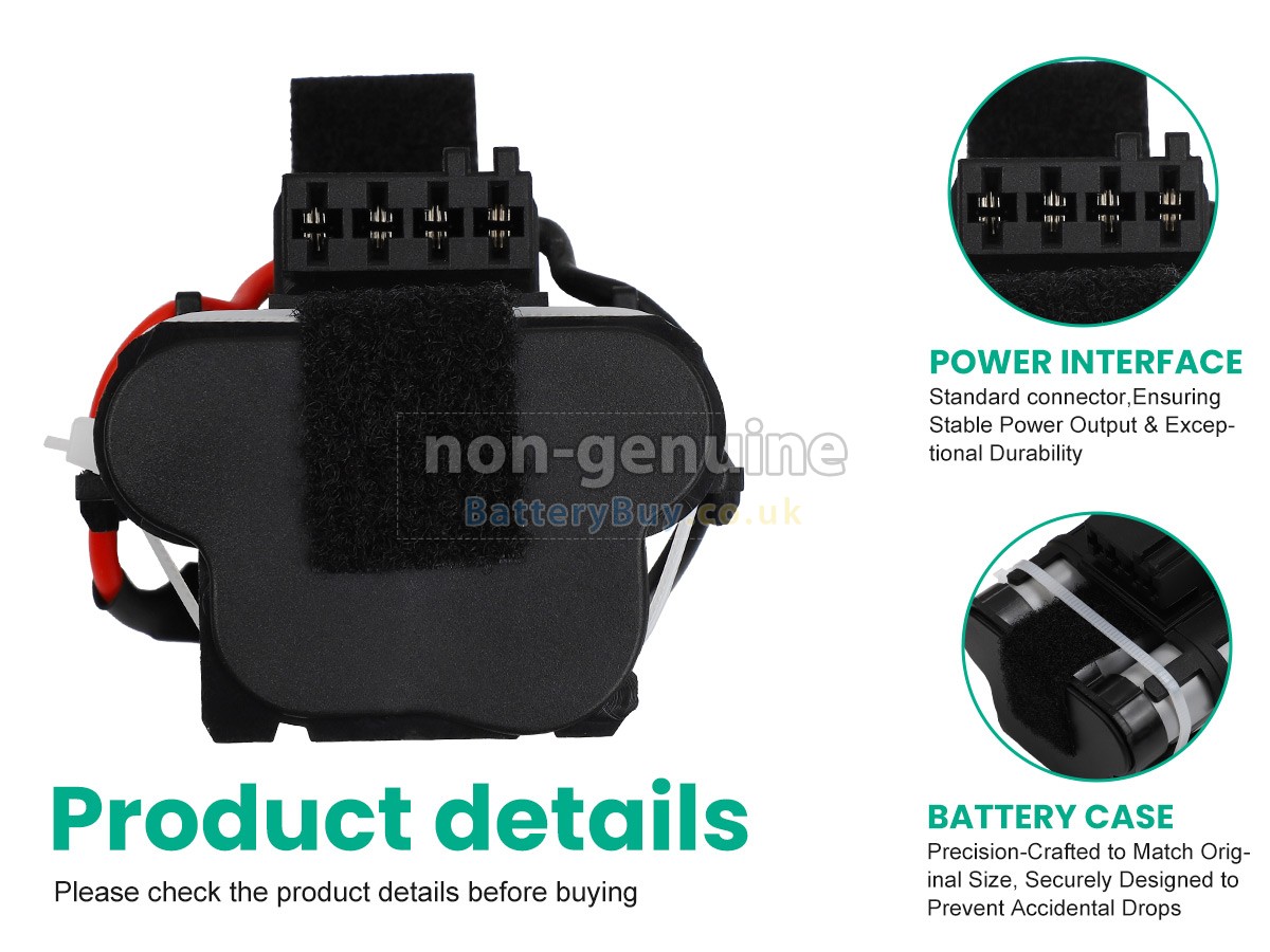 replacement battery for Gardena R80LI