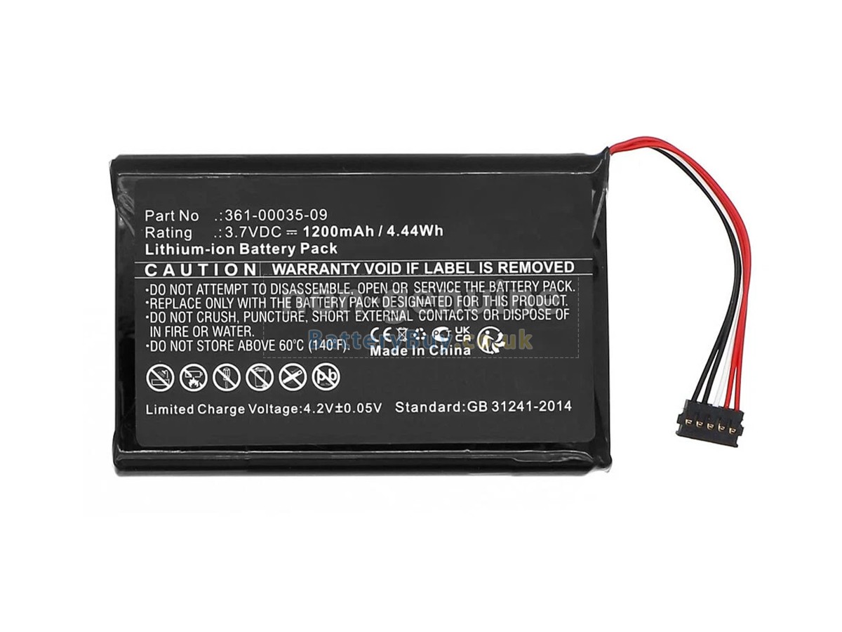 replacement battery for Garmin TT15 MINI