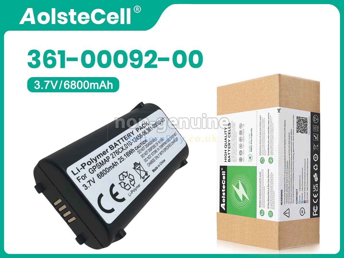 replacement battery for Garmin GPSMAP 276CX