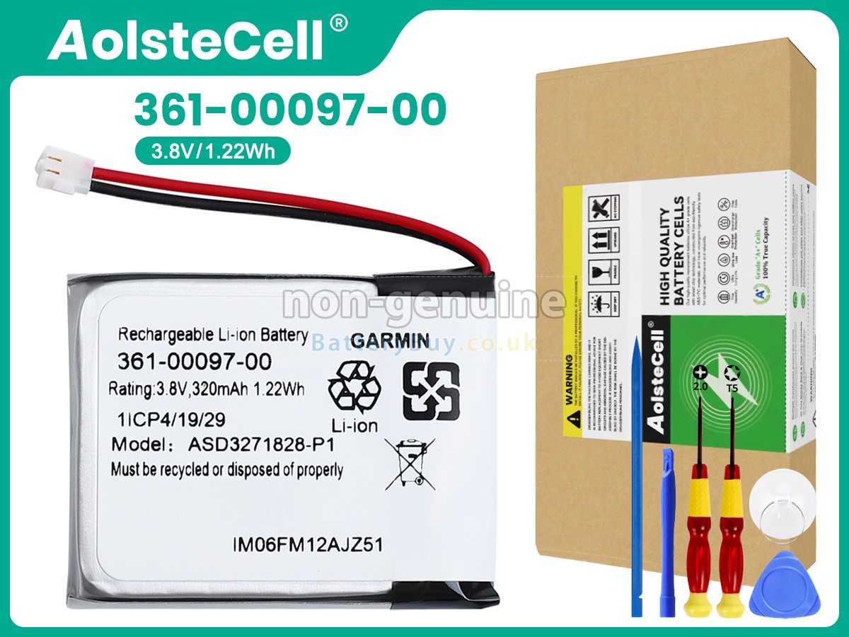 replacement battery for Garmin FENIX 6