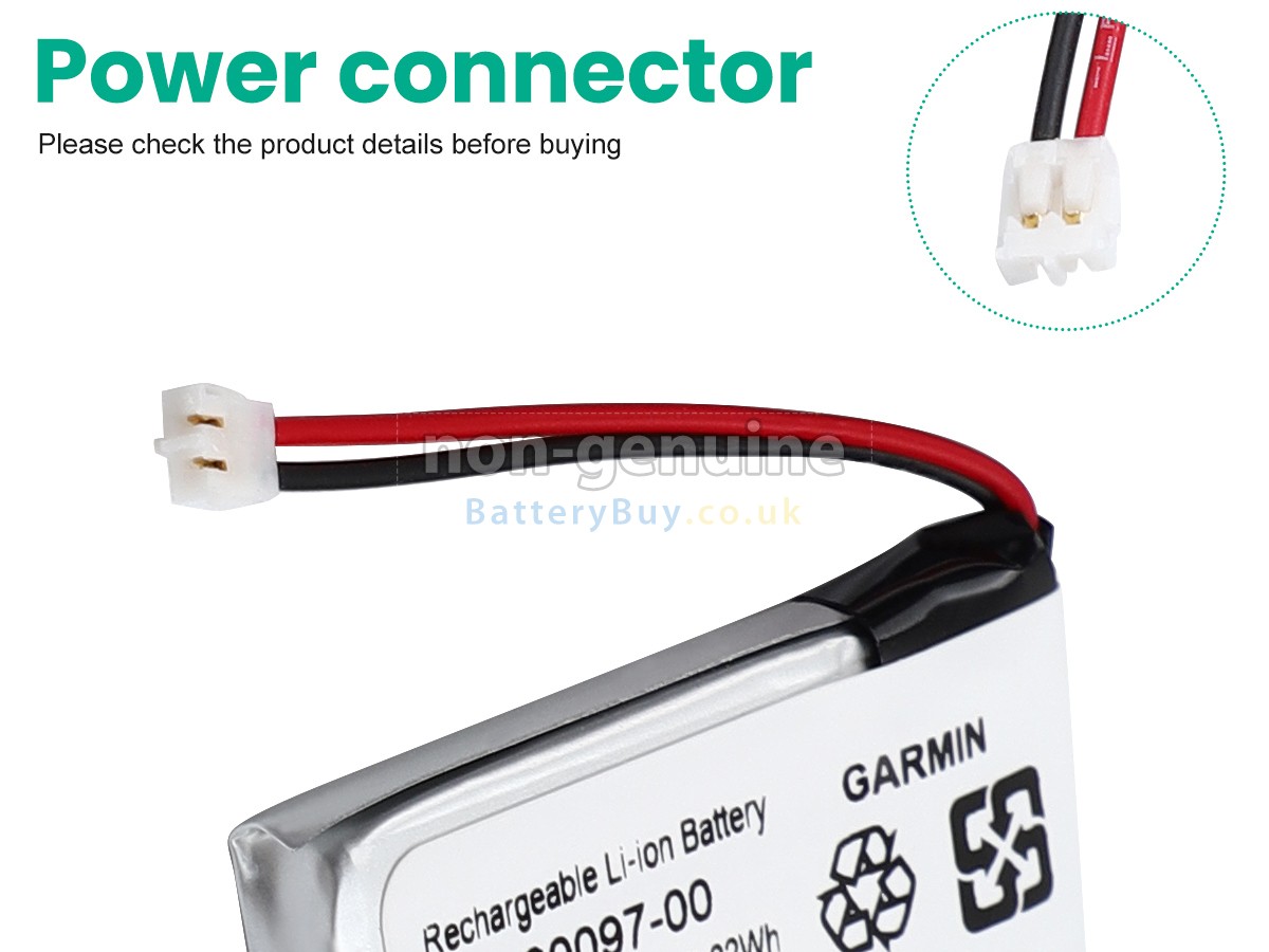 replacement battery for Garmin FENIX 6