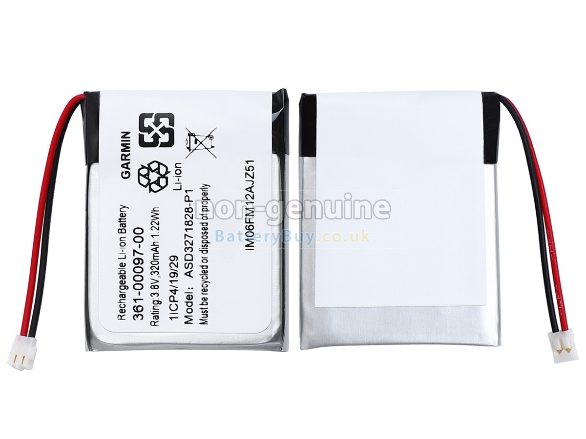replacement battery for Garmin FENIX 6