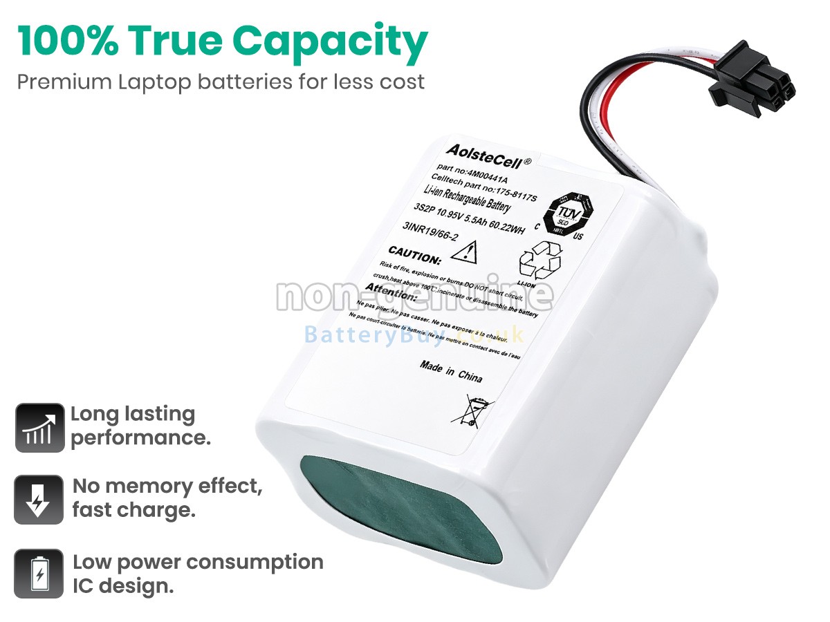 Replacement Battery for GE 175-8117S