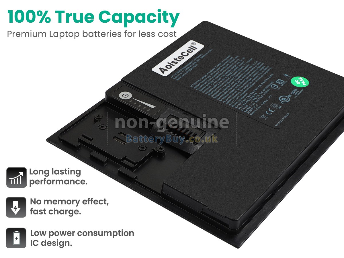 replacement battery for Getac T800