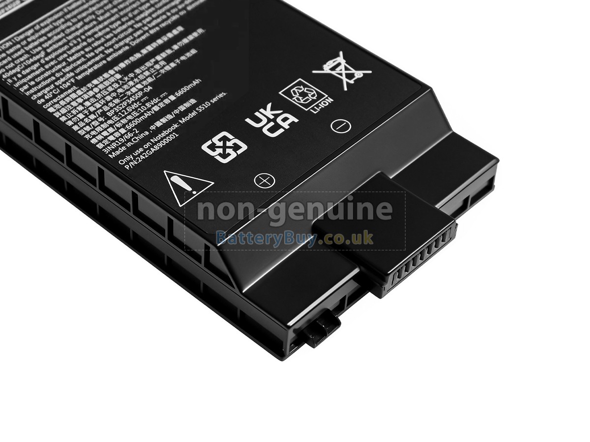 Replacement Battery for Getac BP3S2P3450P-04