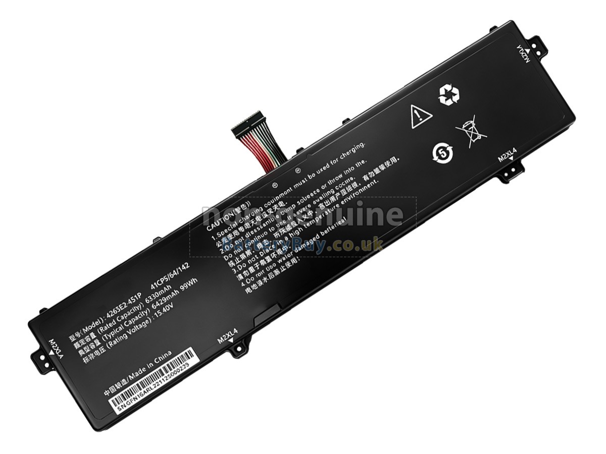 Replacement Battery for Gigabyte 4263E2-4S1P