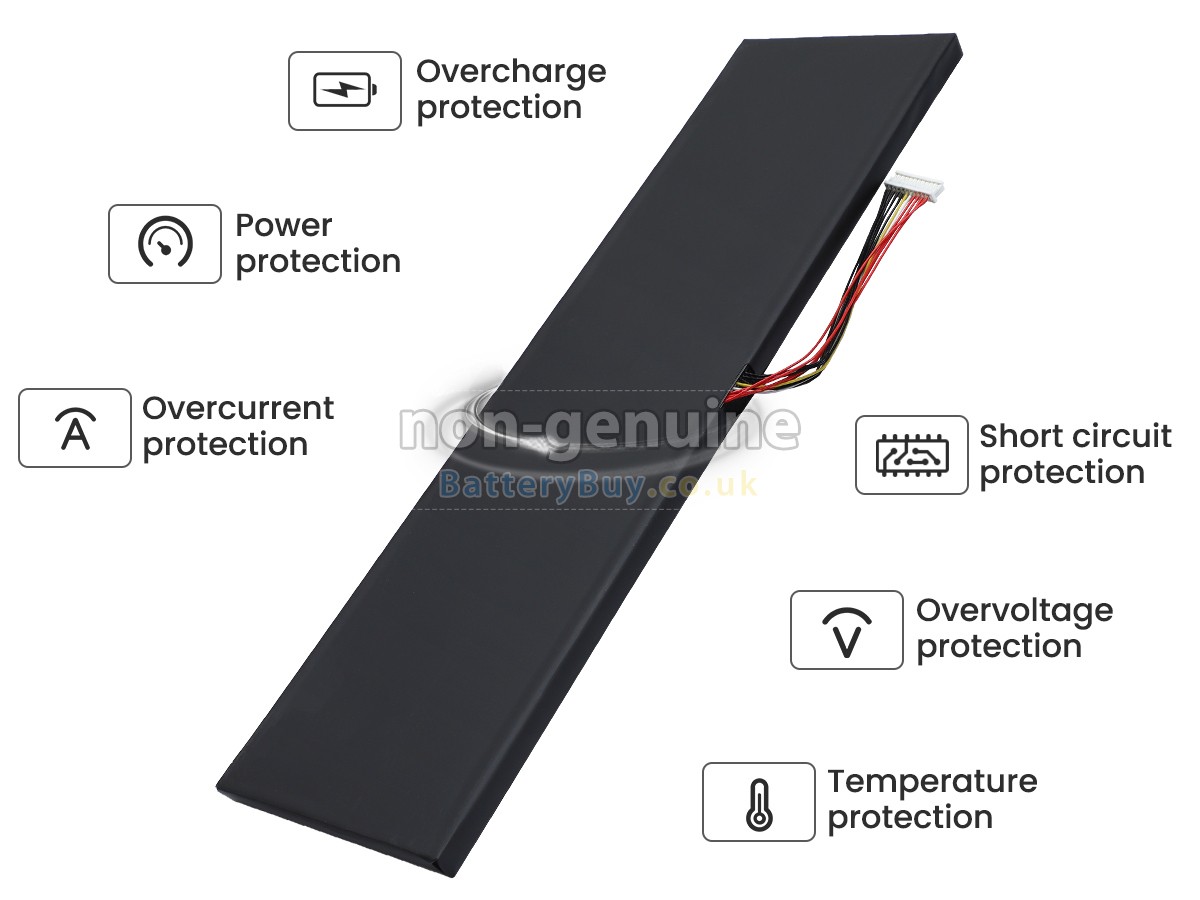 replacement battery for Gigabyte AERO 16 XE5-73PH938AH