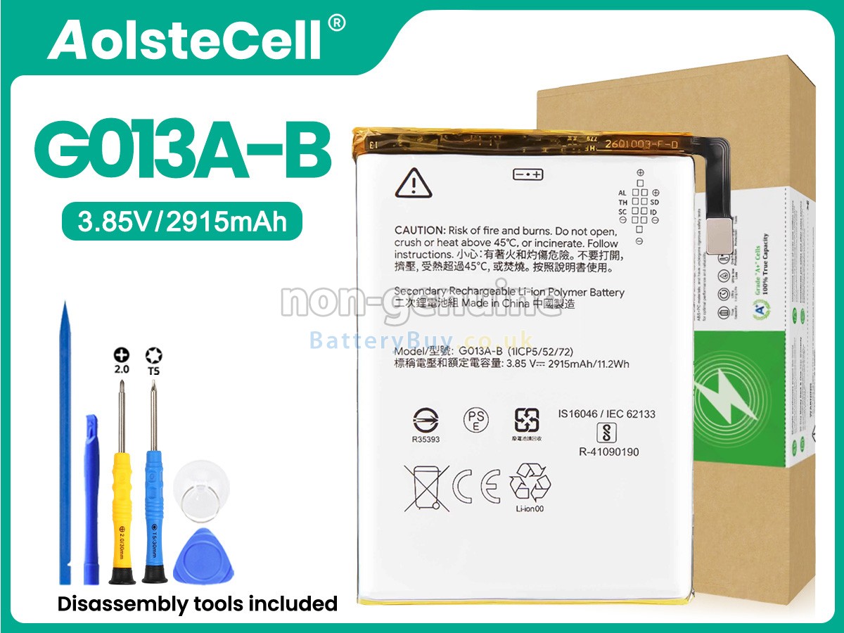 Replacement Battery for Google G013A-B