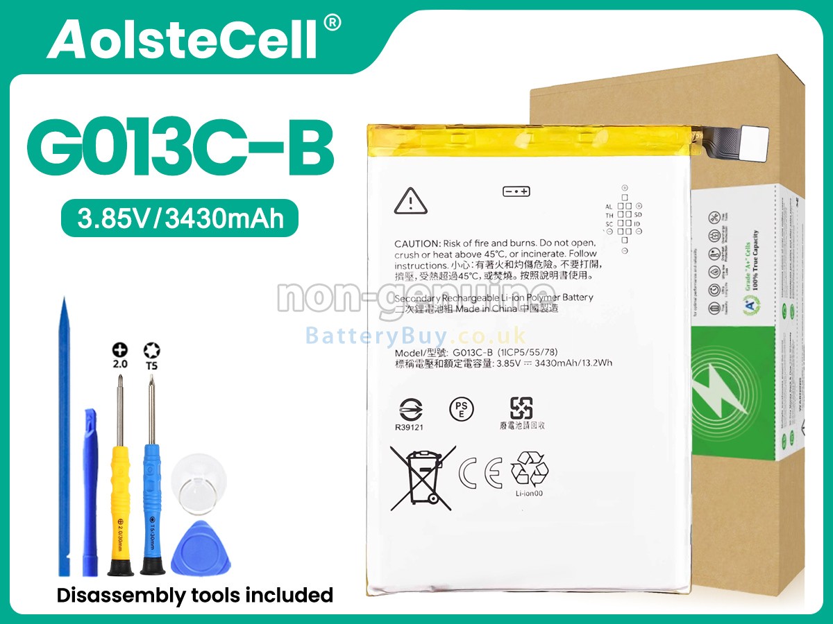 Replacement Battery for Google G013C-B