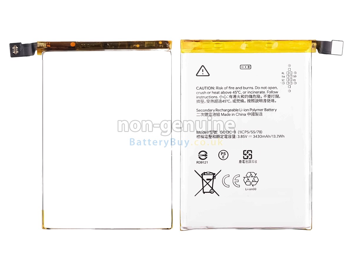 Replacement Battery for Google G013C-B