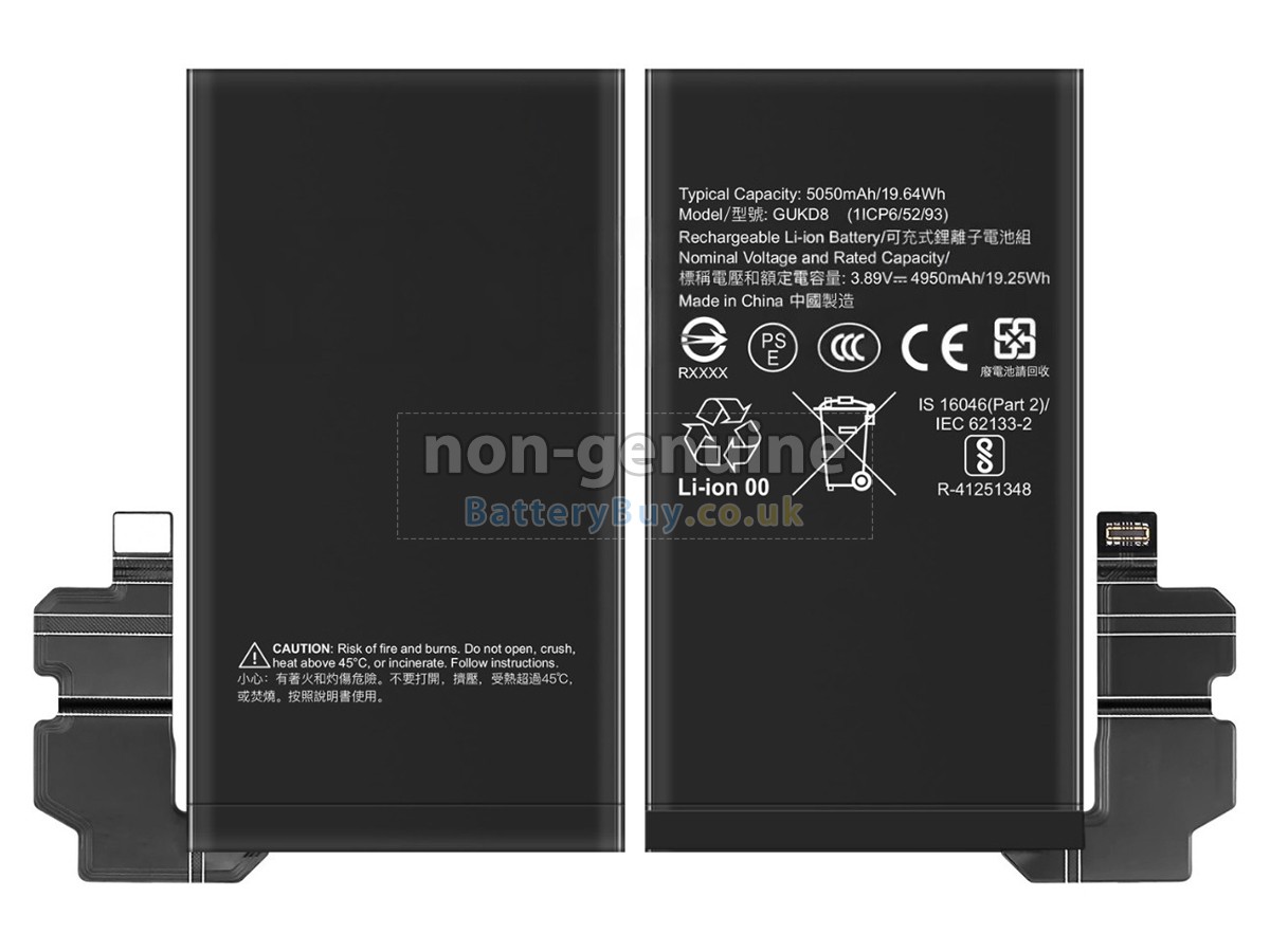 Replacement Battery for Google PIXEL 8 PRO