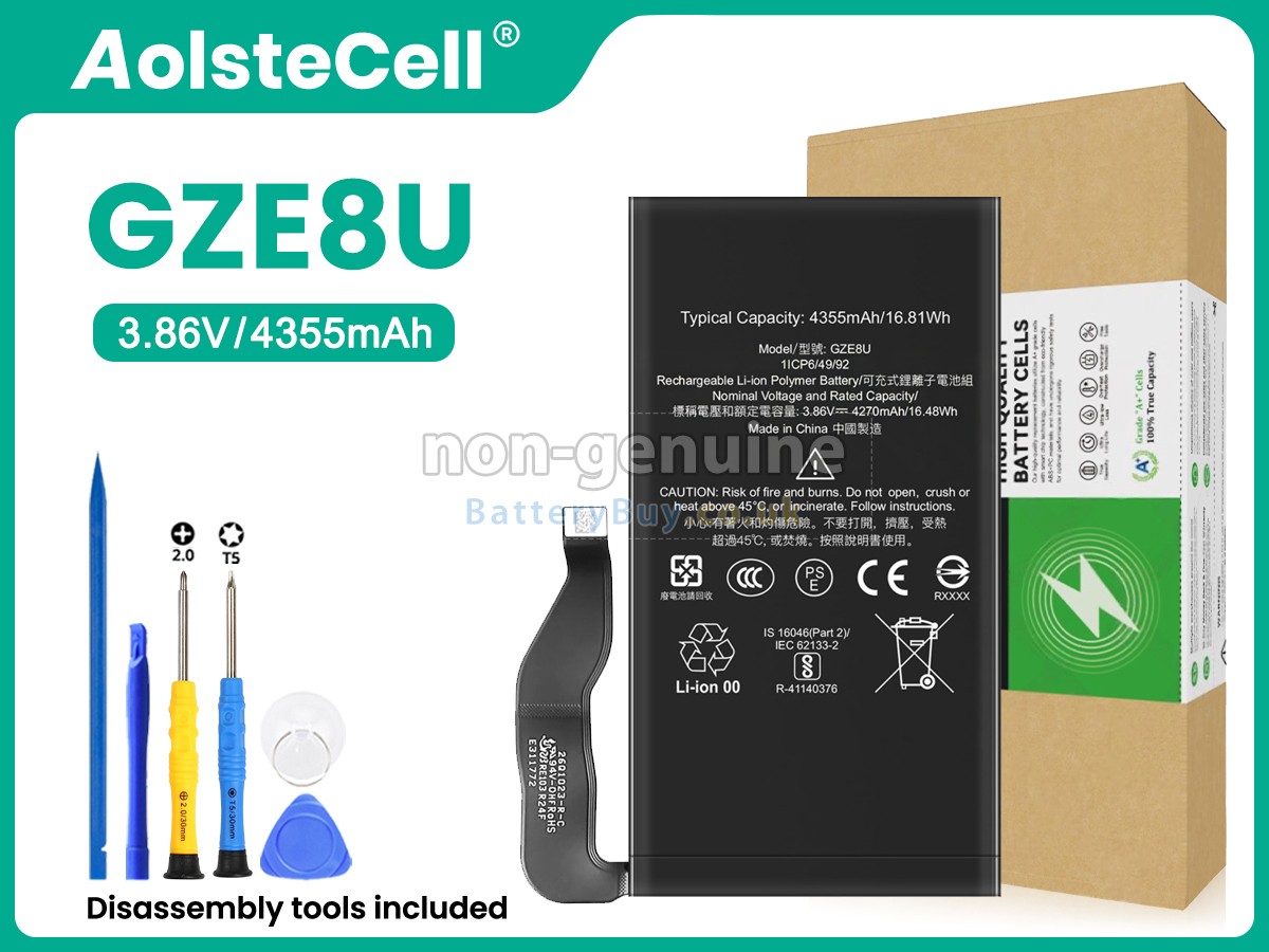 Replacement Battery for Google GZE8U
