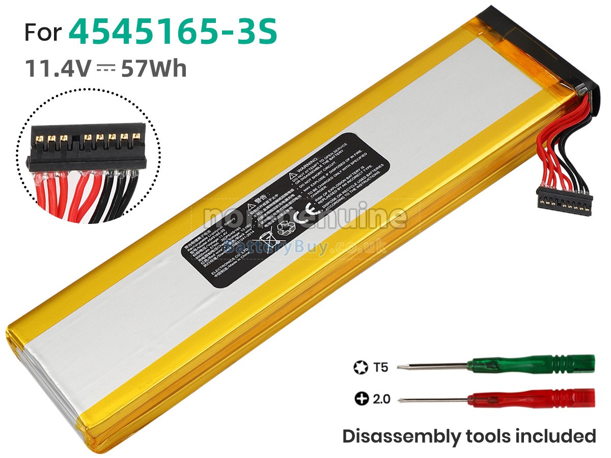 replacement battery for GPD 4545165-3S