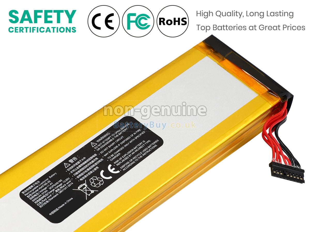 replacement battery for GPD 4545165-3S