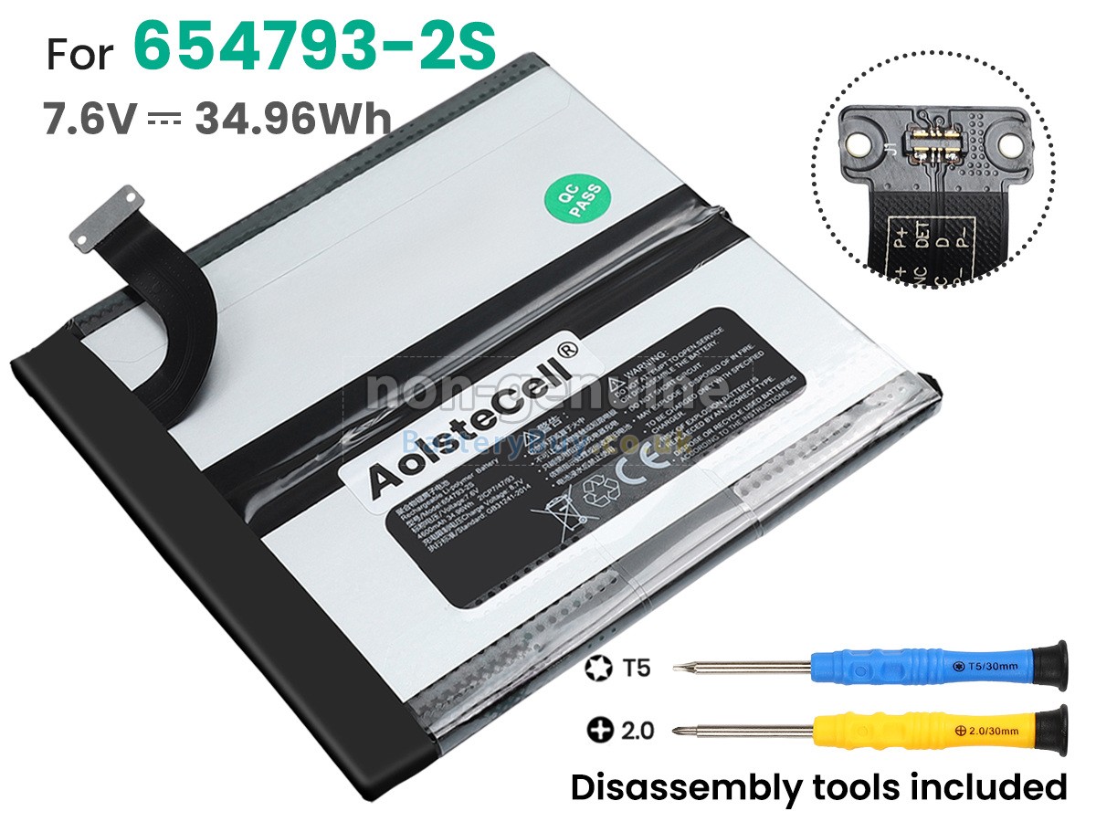 replacement battery for GPD POCKET 2 MAX
