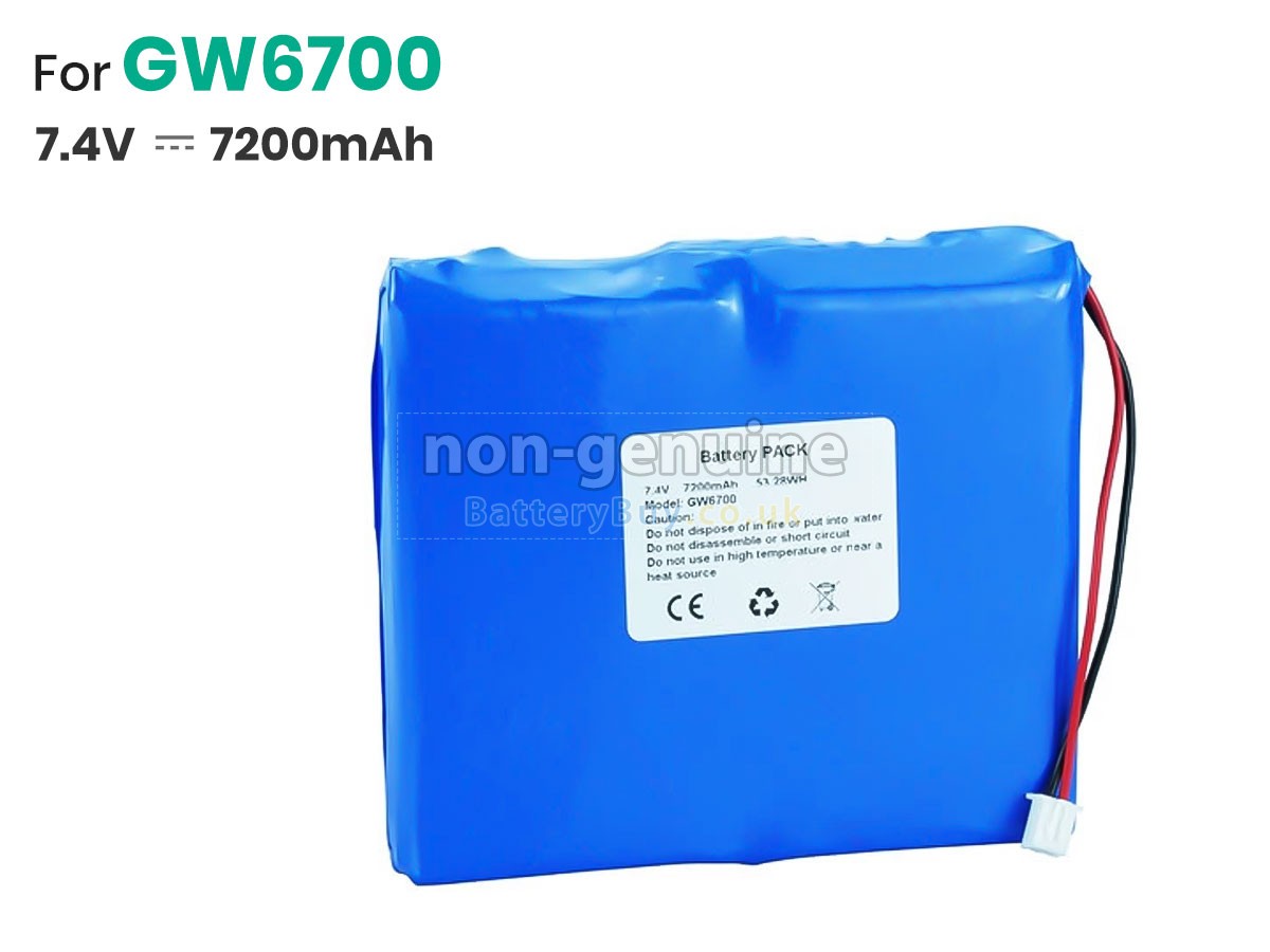 replacement battery for Grandway GW6700