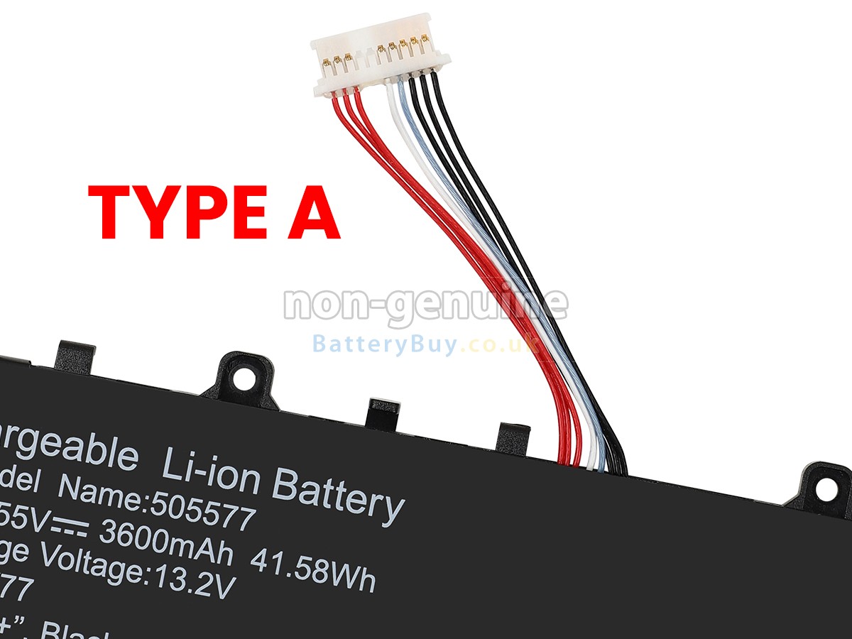 replacement battery for Haier 505577