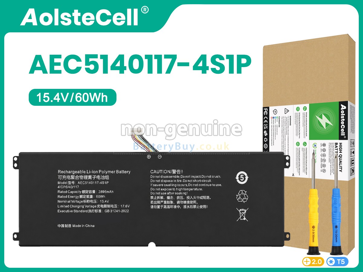 replacement battery for Hasee 40091602