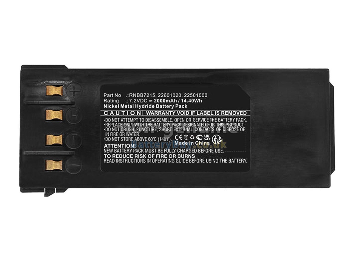 replacement battery for Hiab 166CL