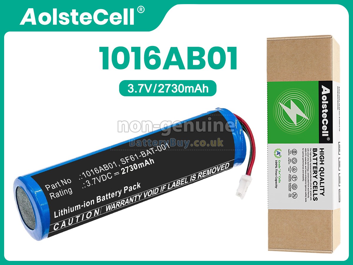 replacement battery for Honeywell 1016AB01