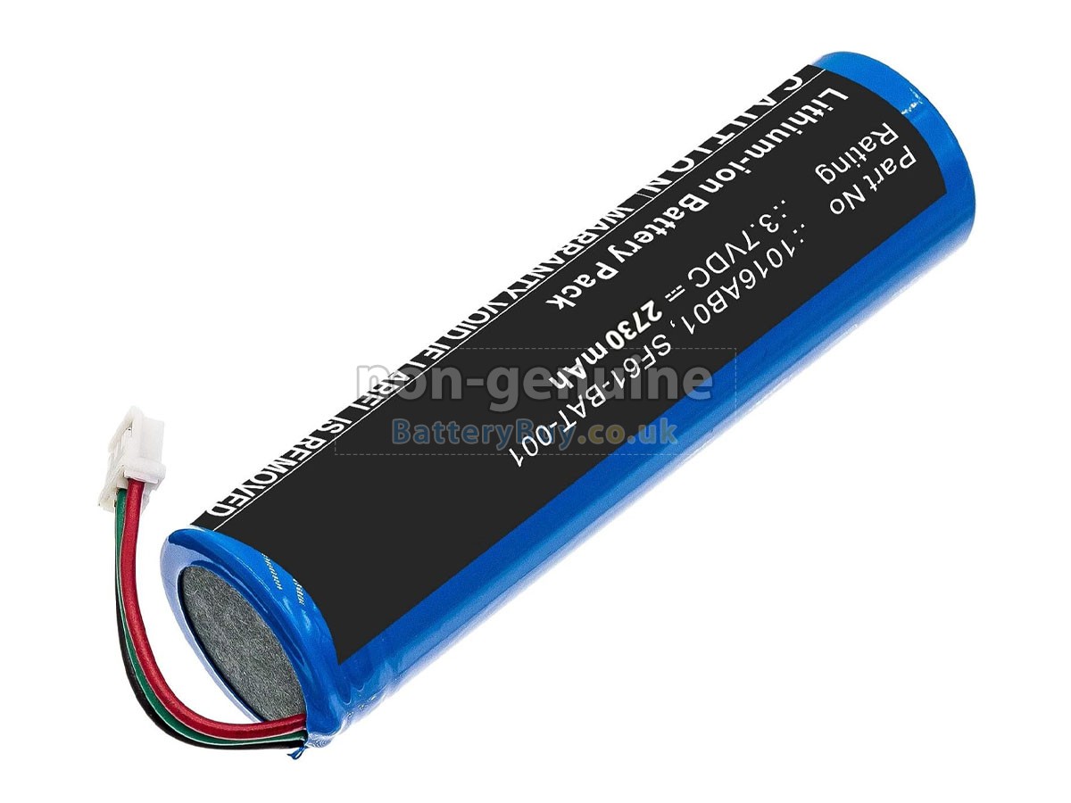 replacement battery for Honeywell 1016AB01