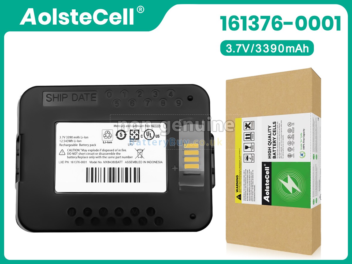 replacement battery for Honeywell MX8A380BATT