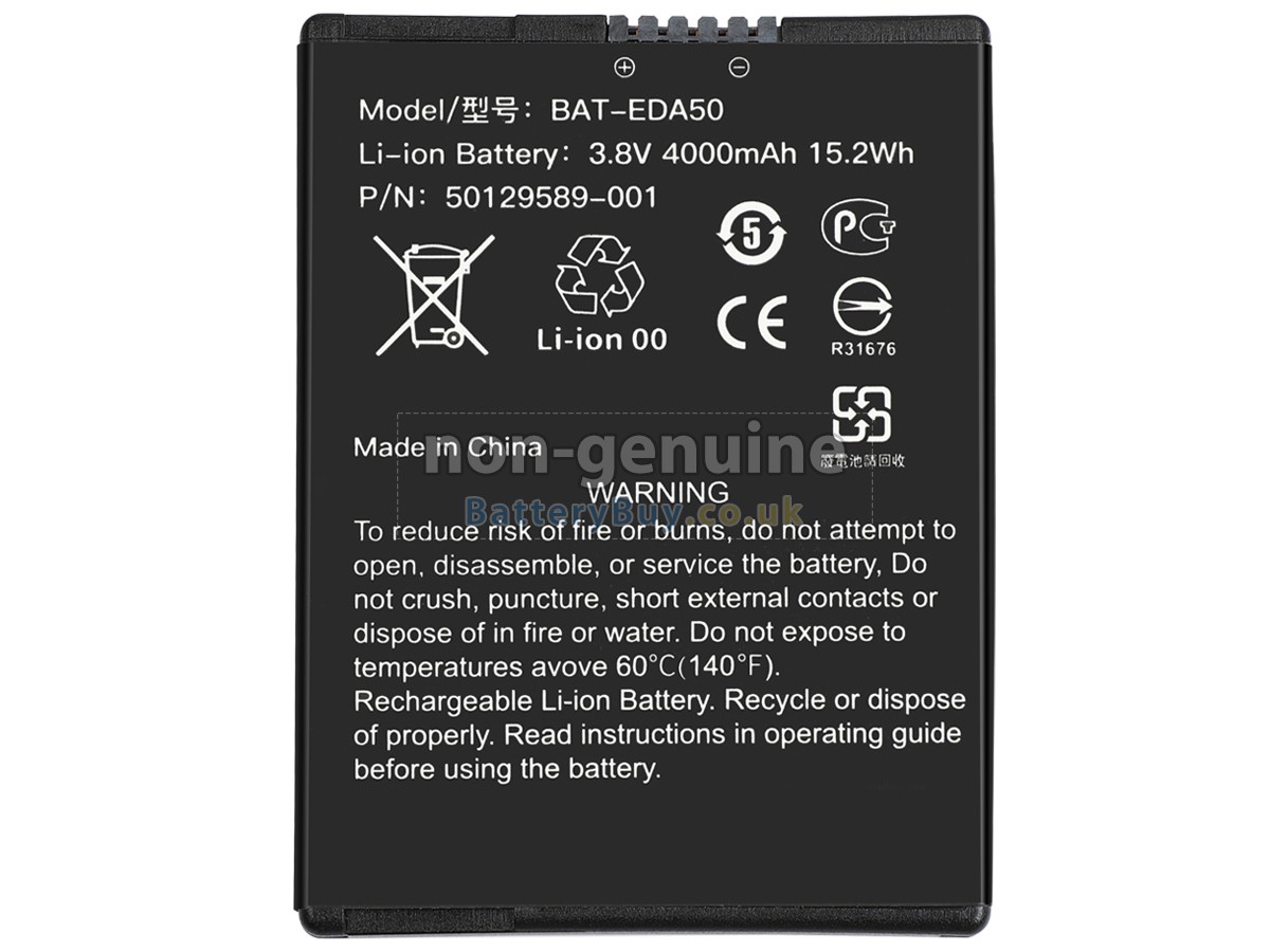 Replacement Battery for Honeywell EDA50HC