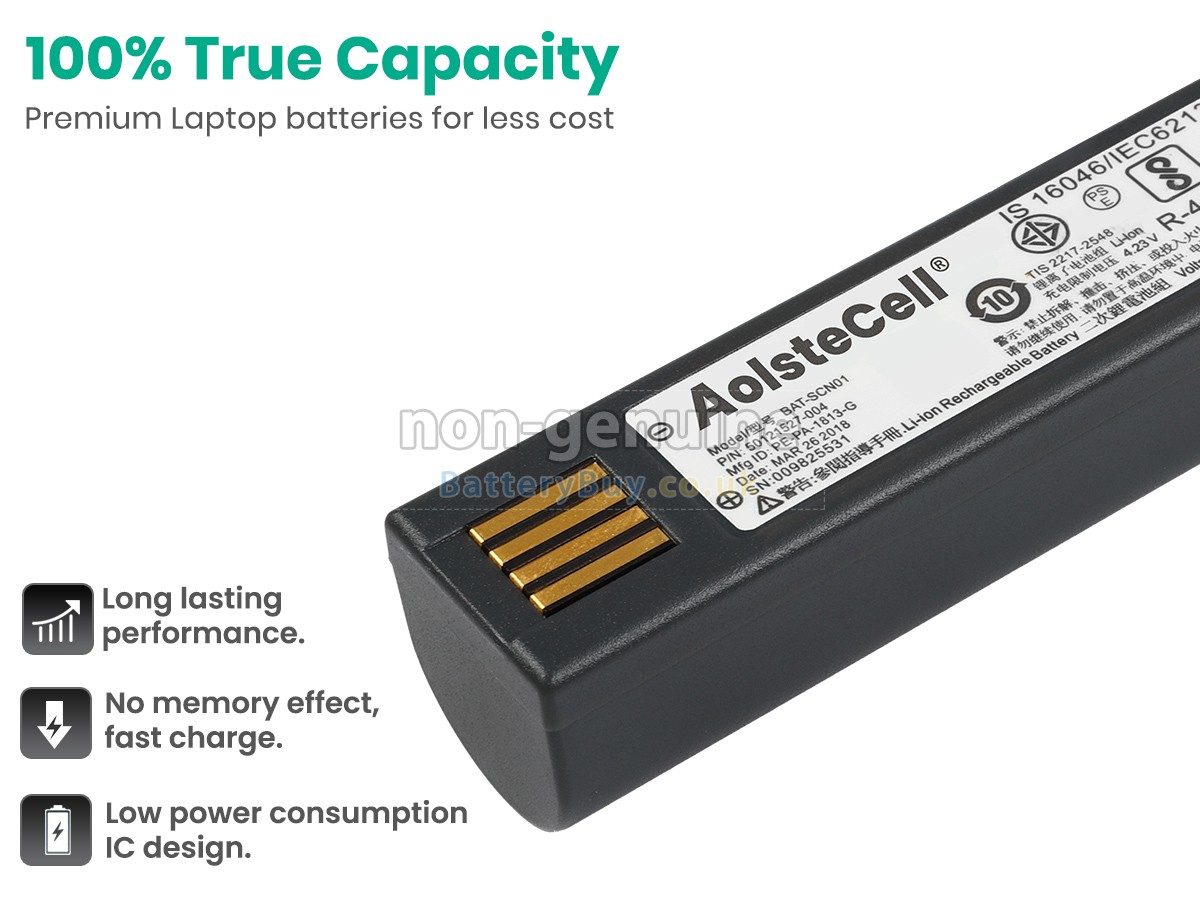 replacement battery for Honeywell BAT-SCN01