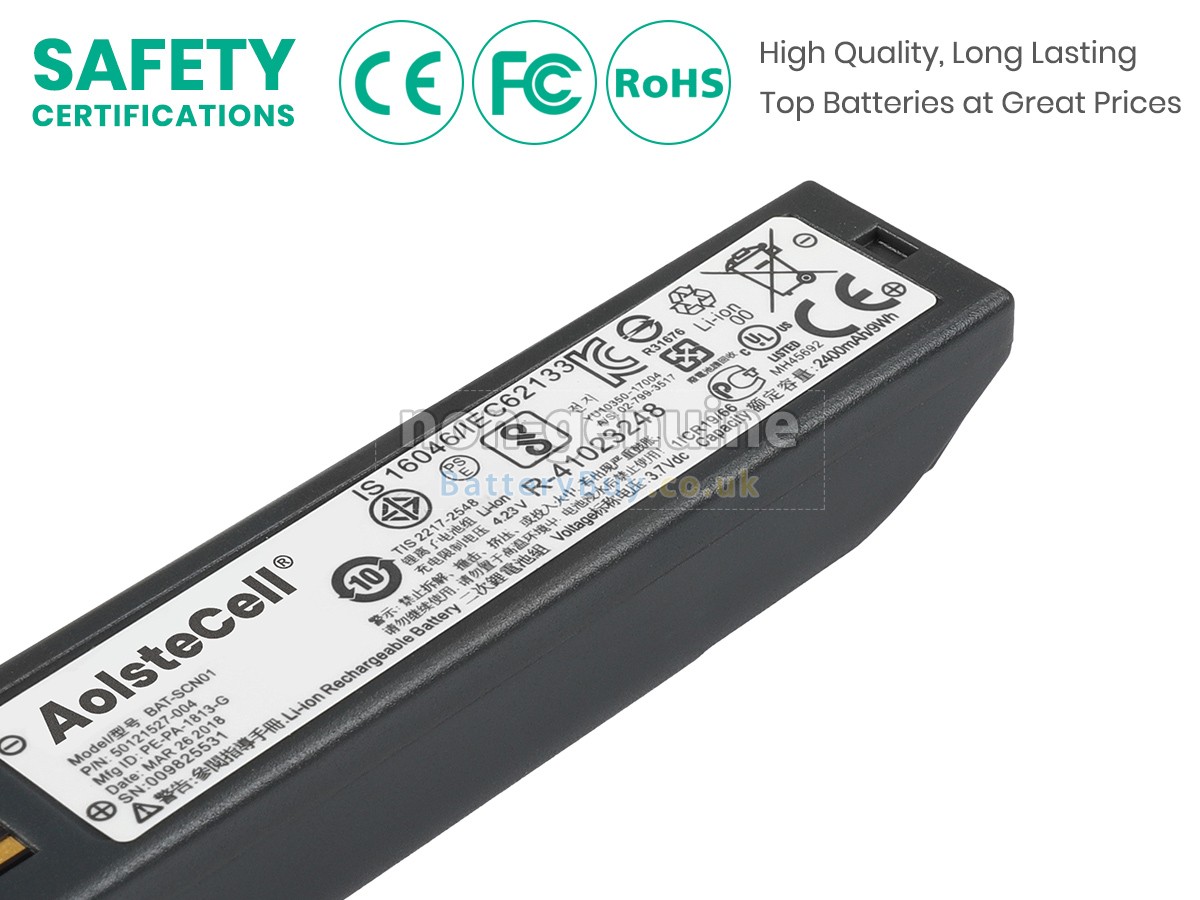 replacement battery for Honeywell BAT-SCN01