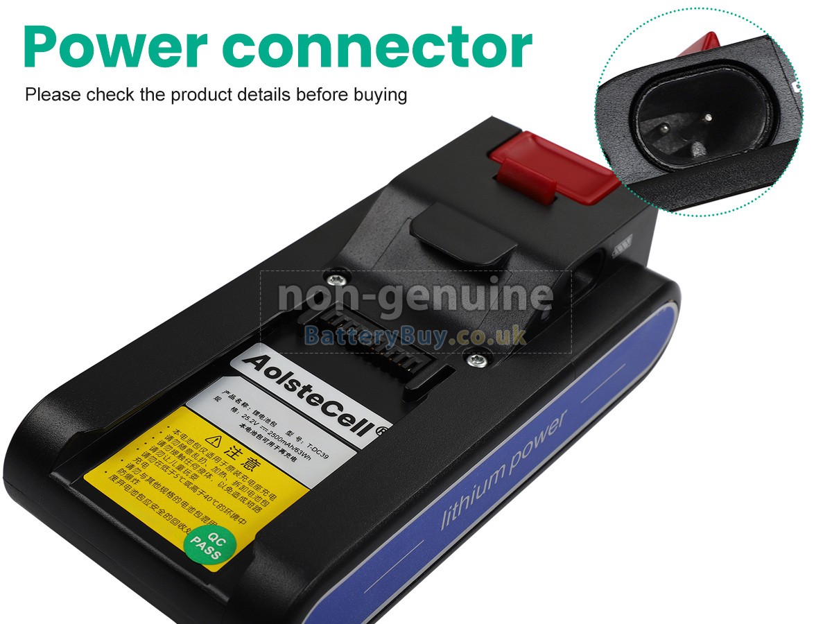replacement battery for Honeywell PD506