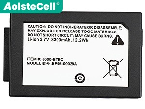 Honeywell 6000-BTEC replacement battery