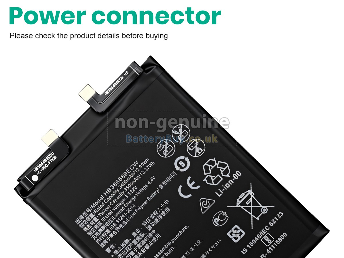 replacement battery for Honor MAGIC 2