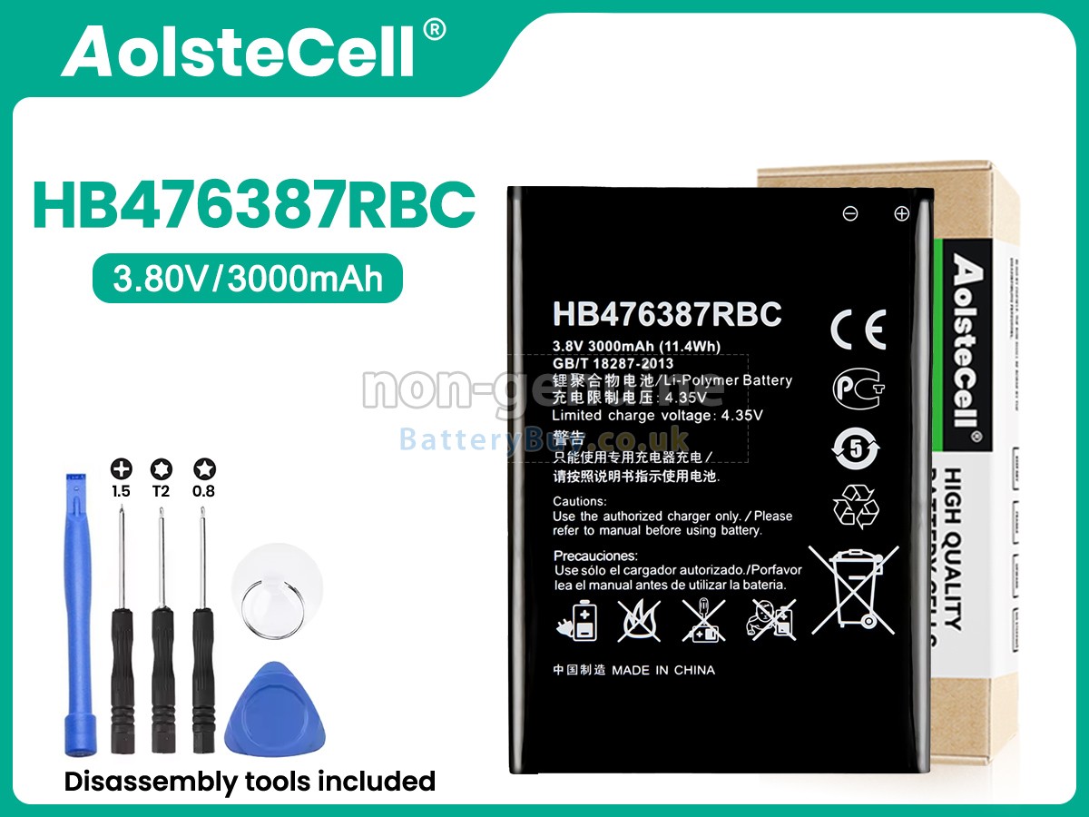 replacement battery for Honor HB476387RBC-T1