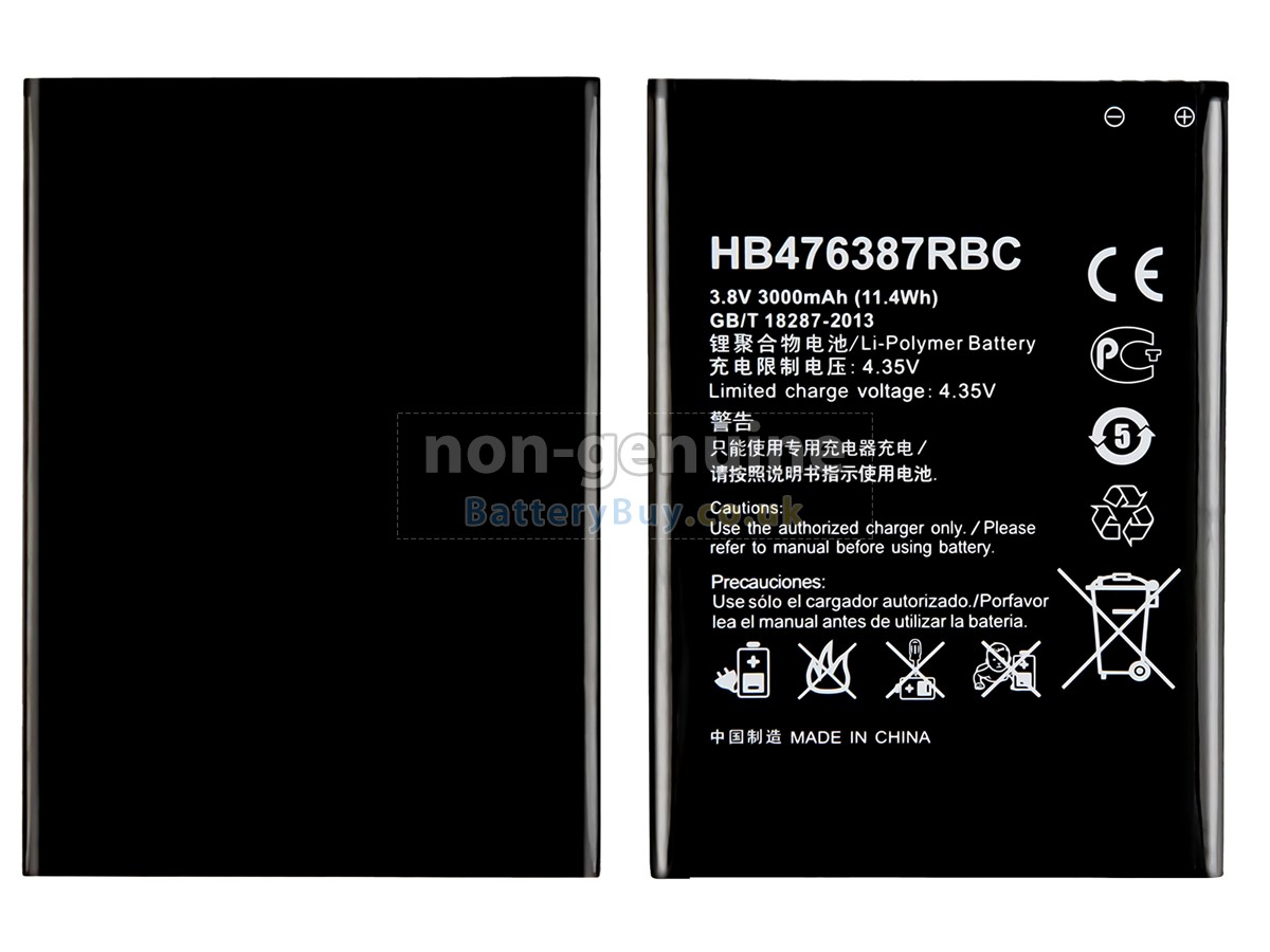 replacement battery for Honor HB476387RBC-T1