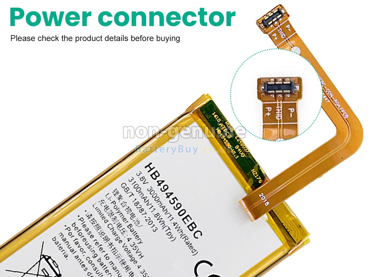 replacement battery for Honor 7