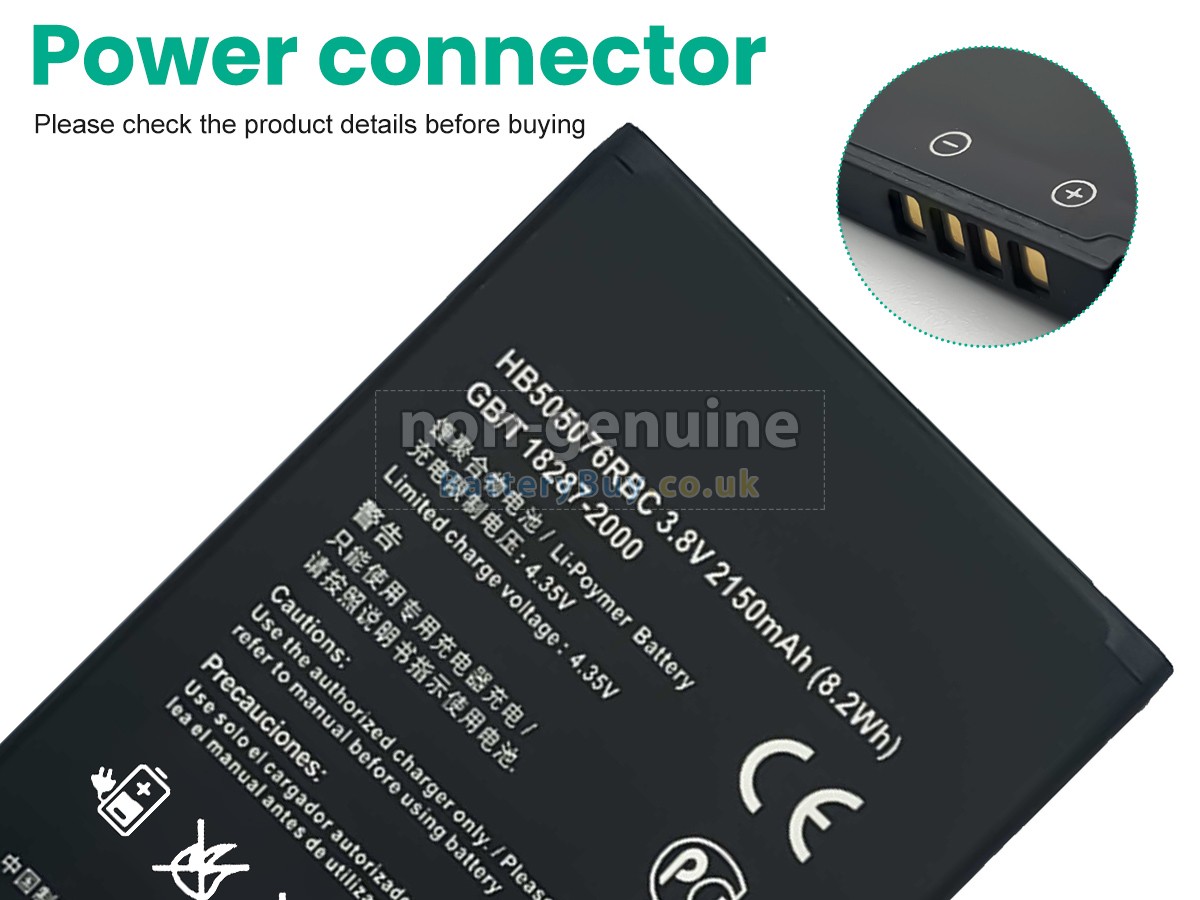 replacement battery for Honor Y3II