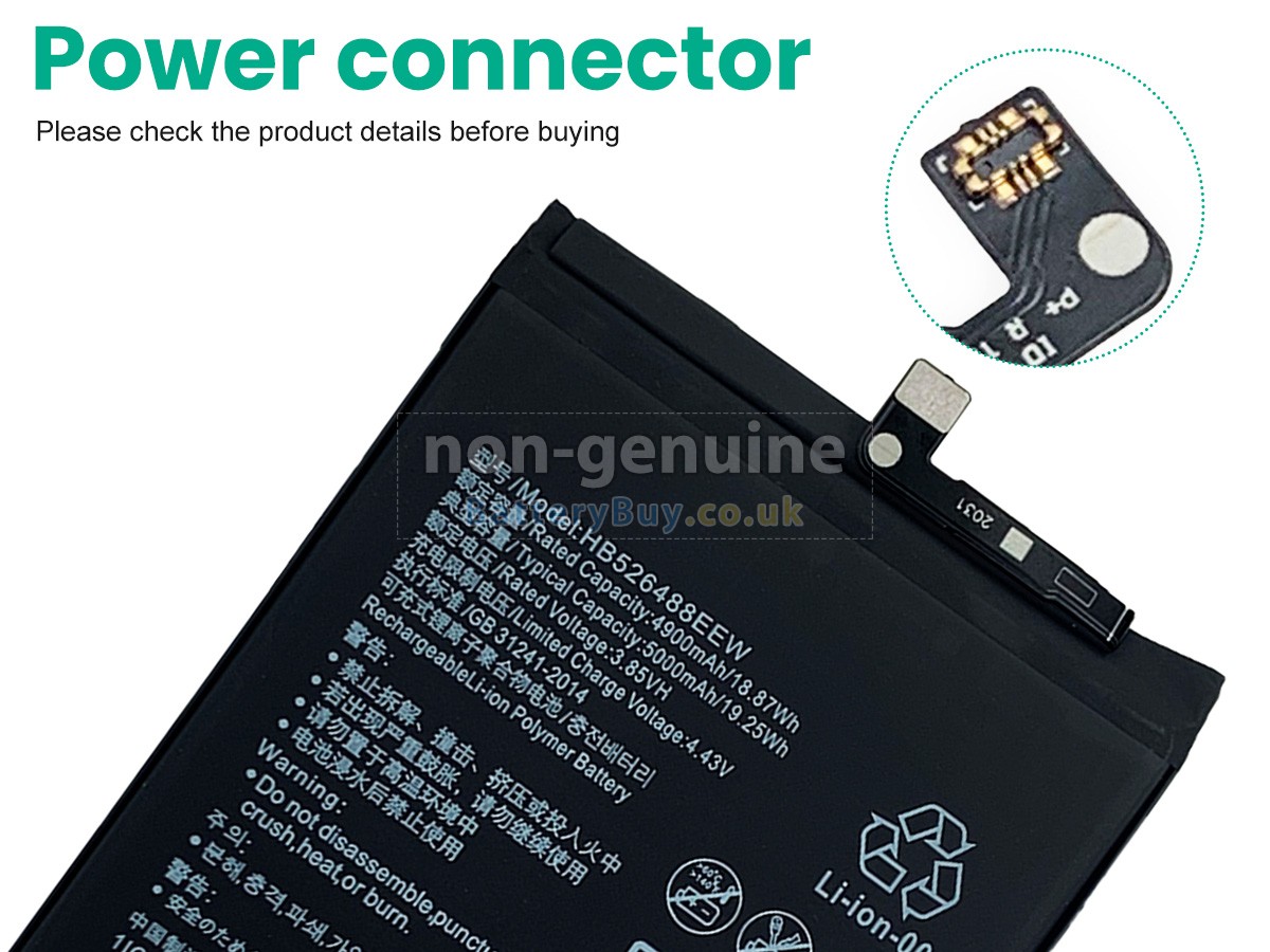replacement battery for Honor 10X LITE