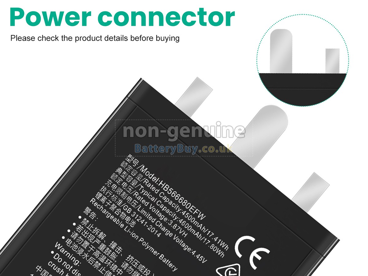 replacement battery for Honor MAGIC 3 PRO